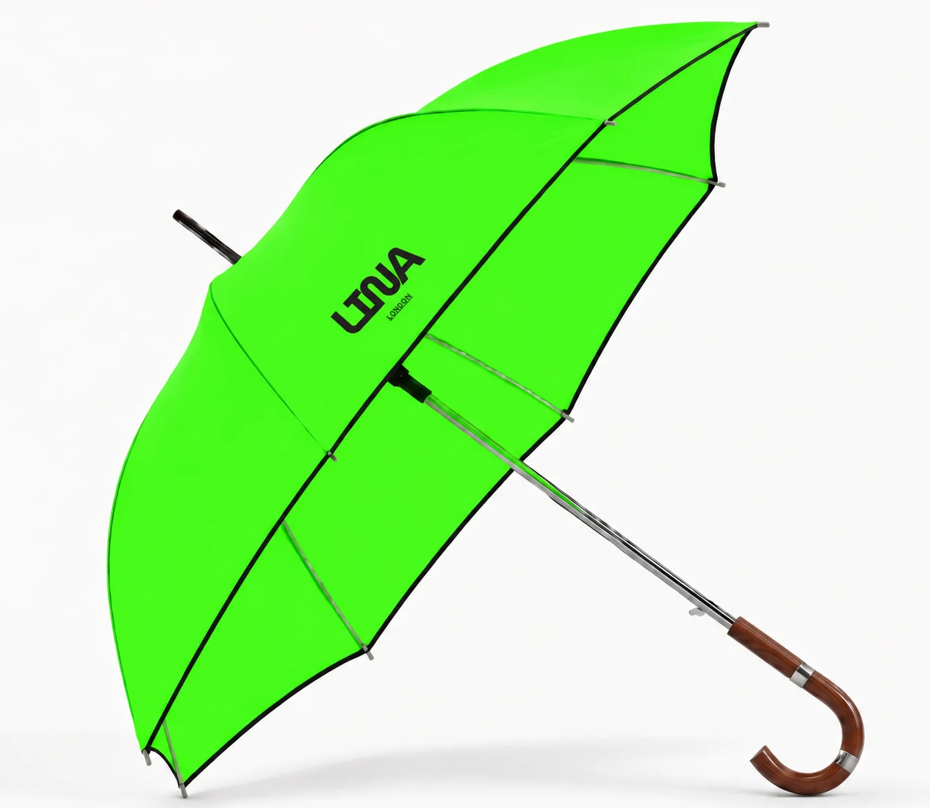 Umbrella — Neon Green Detail